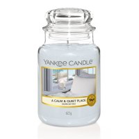 Yankee Candle Duftkerze im Glas (groß) A CALM AND QUIET...