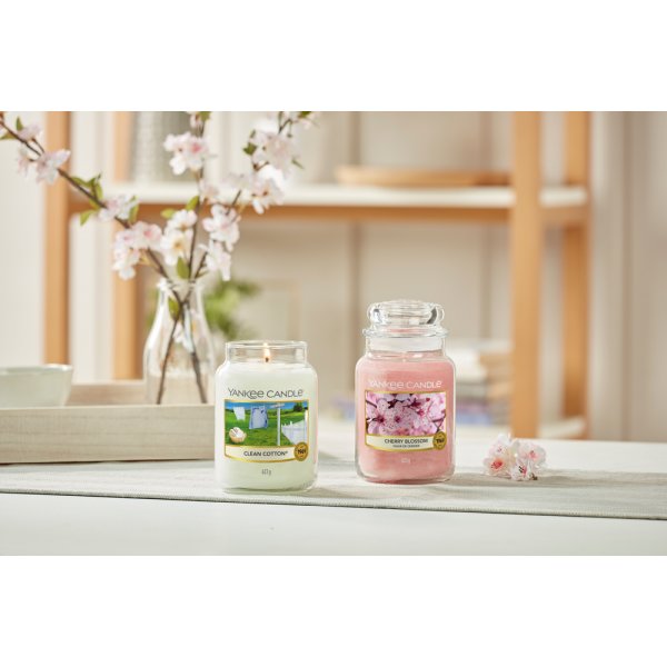 Yankee Candle Duftkerze im Glas (gro) CHERRY BLOSSOM - Kerze mit Brenndauer bis zu 150 Stunden