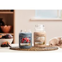 Yankee Candle Duftkerze im Glas (groß) MULBERRY & FIG DELIGHT - Kerze mit Brenndauer bis zu 150 Stunden