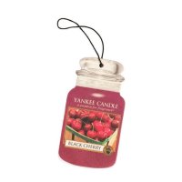 Auto Duft, Lufterfrischer BLACK CHERRY - Yankee Candle Car Jar Paper, Raumduft, Autoduft