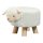 Kinder Hocker Schaf, Kinderhocker Tierdesign, Kinderstuhl, Schemel