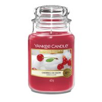 Yankee Candle Duftkerze im Glas (groß) CHERRIES ON...