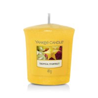 Yankee Candle Votivkerze TROPICAL STARFRUIT - Kerze mit...