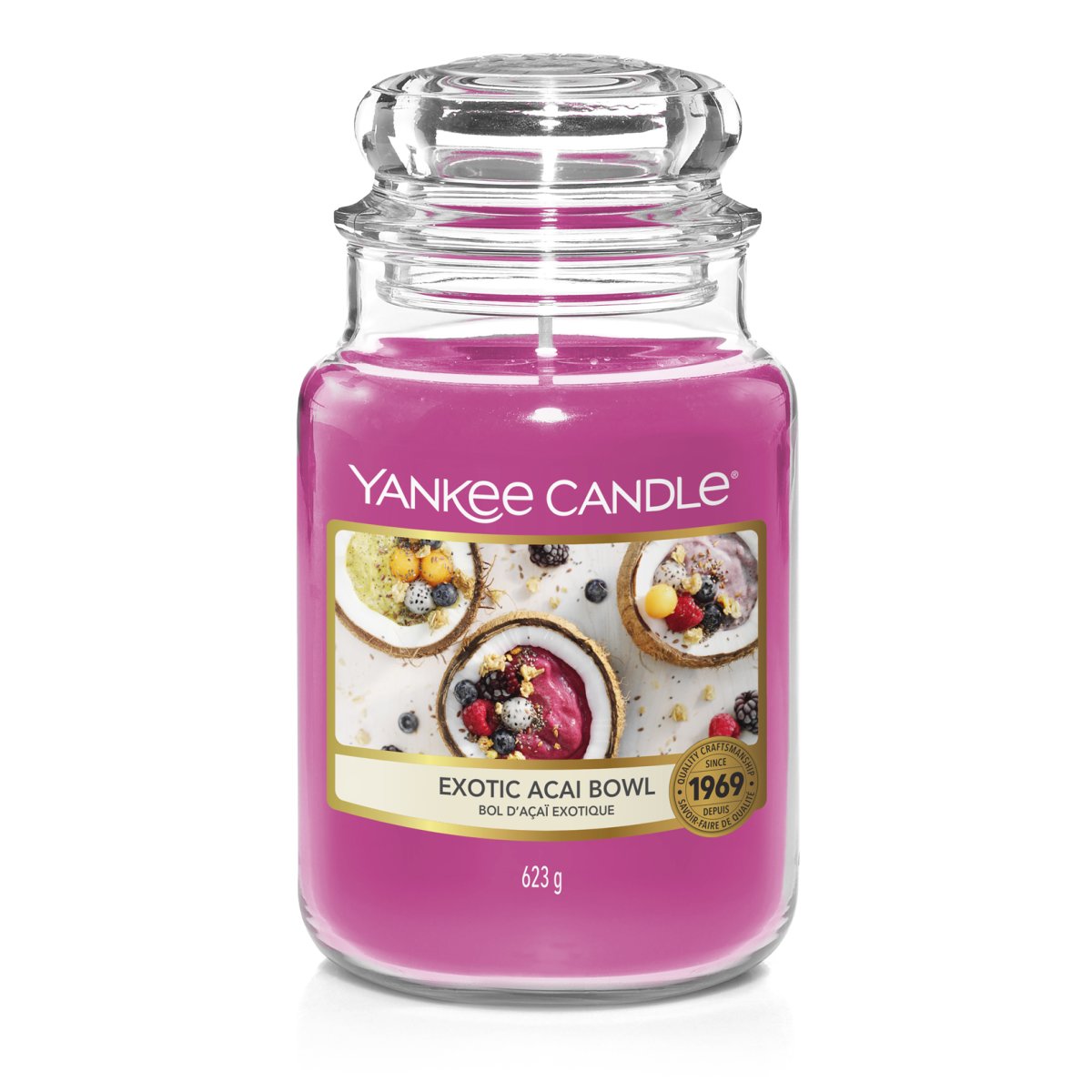 Yankee Candle Duftkerze im Glas (groß) EXOTIC ACAI BOWL