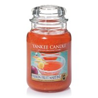 Yankee Candle Duftkerze im Glas (groß) PASSIONFRUIT MARTINI - Kerze mit Brenndauer bis zu 150 Stunden
