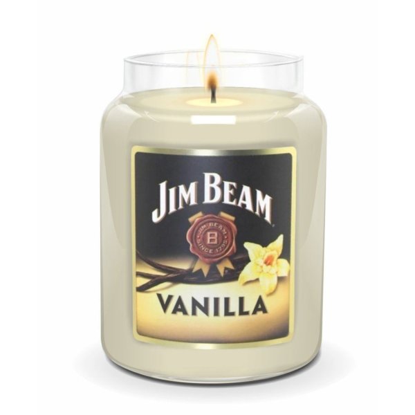 Duftkerze Jim Beam® VANILLA 570g im Glas - The Candleberry Company