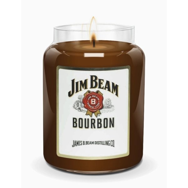 Duftkerze Jim Beam® BOURBON 570g im Glas - The Candleberry Company