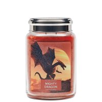Village Candle Duftkerze im Glas (groß) Mighty Dragon -...