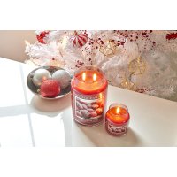 Village Candle Duftkerze im Glas (groß) Cypress & Iced Currant - Limited Edition - Kerze mit 2-Docht Technologie