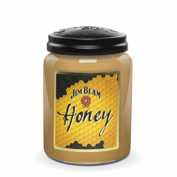 Duftkerze Jim Beam® HONEY 570g im Glas - The Candleberry Company