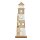 Deko Leuchtturm aus Holz mit Jute und Muschel H: 30cm, Maritim im Shabby Look - maritime Dekoration, Küste, Meer