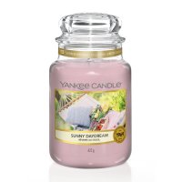Yankee Candle Duftkerze im Glas (groß) SUNNY DAYDREAM - Kerze mit Brenndauer bis zu 150 Stunden