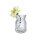 Glasvase "Posh", kleine Vase, H: 10,5 cm - kleine Vasen, Blumenvase, Tischdekoration, Deko Hochzeit