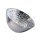 Schwimmschale rund silber/silber D:12,5cm - Schwimmkerzen, Tischdeko, Teelichthalter