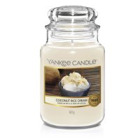 Yankee Candle Duftkerze im Glas (groß) COCONUT RICE...