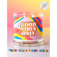 Duftkerze mit Ring Good Vibes Only von Charmed Aroma,...