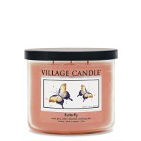 Village Candle Duftkerze im Glas (medium) Butterfly - Tradition Jar - Gardeners Friends