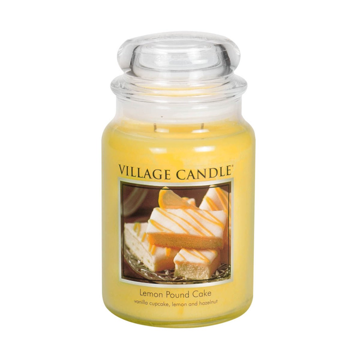 Village Candle Duftkerze im Glas (groß) Lemon Pound Cake, 29,95