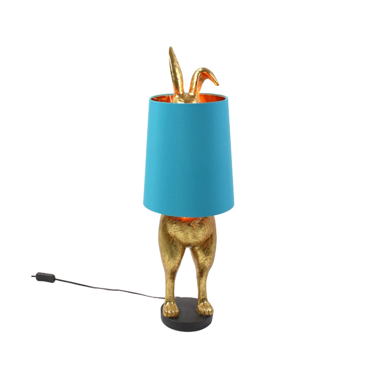 Hase Rabbit selten Tischlampe Lampe Leuchte Tischleuchte ausgefallen Geschenk 