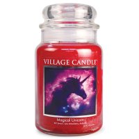 Village Candle Duftkerze im Glas (groß) Magical Unicorn -...
