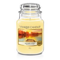 Yankee Candle Duftkerze im Glas (groß) AUTUMN SUNSET - Kerze mit Brenndauer bis zu 150 Stunden