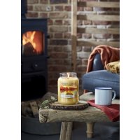 Yankee Candle Duftkerze im Glas (groß) AUTUMN SUNSET - Kerze mit Brenndauer bis zu 150 Stunden