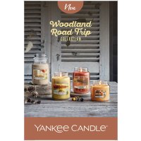 Yankee Candle Duftkerze im Glas (groß) FARM FRESH PEACH - Kerze mit Brenndauer bis zu 150 Stunden