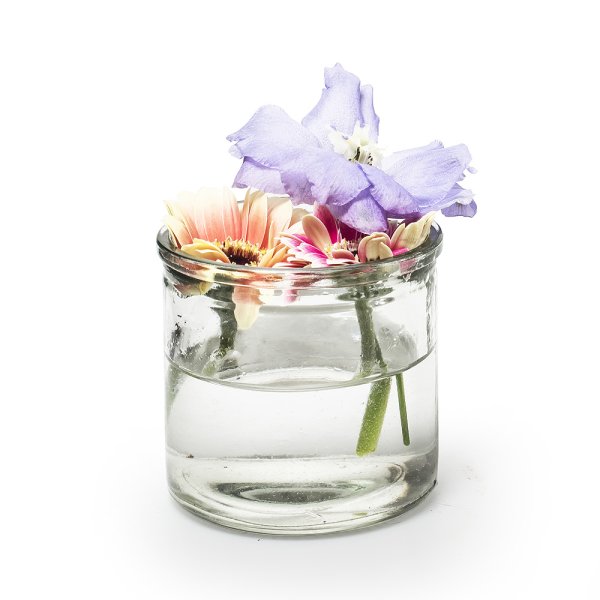 4er Set Klarglas Teelichthalter / Pflanzgefäß Vuelta - Vase, Tischdekoration