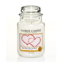 Yankee Candle Duftkerze im Glas (groß) SNOW IN LOVE...