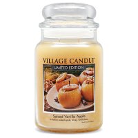 Village Candle Duftkerze im Glas (groß) Spiced Vanilla...