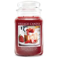 Village Candle Duftkerze im Glas (groß) Strawberry...