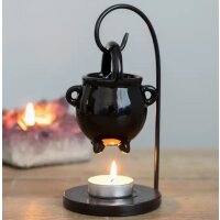 Duftlampe Ölbrenner Hexenkessel Halloween -...