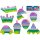 Fidget Pop Toy Pastellfarben, verschiedene Motive - Kindergeburtstag, Mitgebsel, Spaß, Antistress Spielzeug, Pop It, PopIt, Bubble Popper