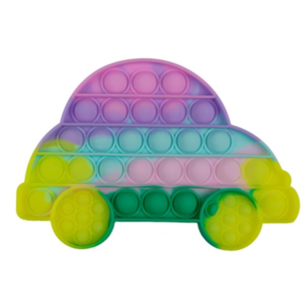 Fidget Pop Toys Auto Pastellfarben - Kindergeburtstag, Mitgebsel, Spaß