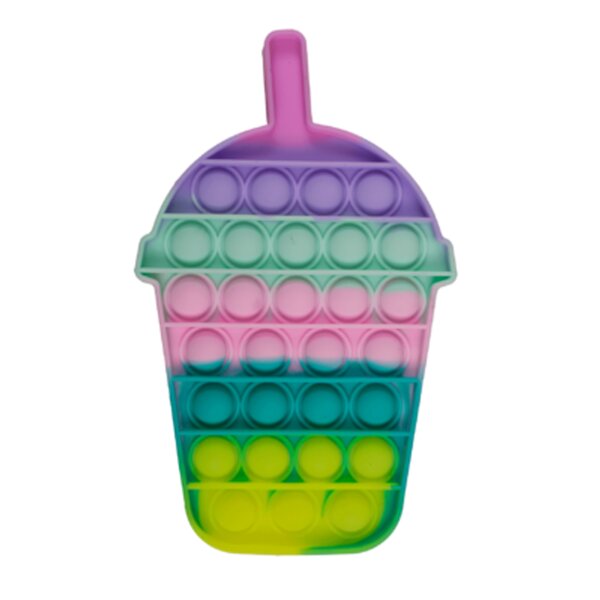 Fidget Pop Toys Eisbecher Pastellfarben - Kindergeburtstag, Mitgebsel, Spaß