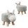 Kinder Hocker Esel H:30 cm - Kinderhocker Tierdesign, Kinderstuhl, Schemel