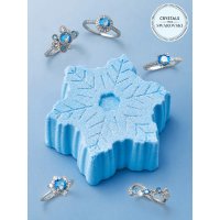 Badebombe Snowflake mit Svarovski Kristallen (Ring) von...