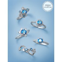 Badebombe Snowflake mit Svarovski Kristallen (Ring) von...