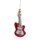Baumschmuck Gitarre, rot - Baumkugel, Weihnachtsdeko, Christbaumkugel, Weihnachten