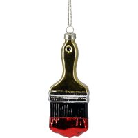 Baumschmuck Werkzeug 5er Set (Akkubohrer, Säge, Hammer, Pinsel, Maßband ) - Baumdeko für Männer und Handwerker, Weihnachtsdeko, Christbaumschmuck, Weihnachten