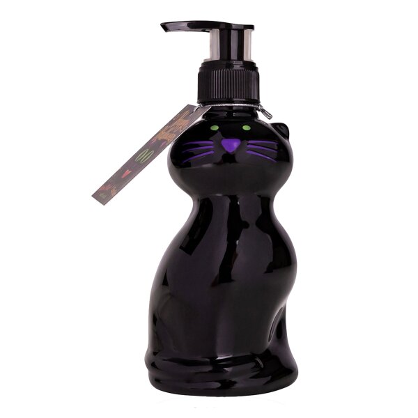 Seifenspender Katze Halloween 240 ml - Seifenspender, Flüssigseife im Pumpspender, Seife, Handseife