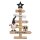 Holz Tannenbaum We wish you a merry Christmas mit Wichtel H: 47 cm  - Deko, Weihnachtsdekoration, Weihnachtsbaum, Weihnachten, Advent