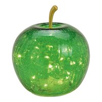 Dekoleuchte Apfel (S) Glas, Dunkelgrün **B-WARE**...