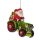 Baumschmuck Santa auf Traktor - Baumkugel für Landwirte, Weihnachtsdeko, Christbaumkugel, Weihnachtsmann, Nikolaus