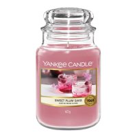 Yankee Candle Duftkerze im Glas (groß) SWEET PLUM...