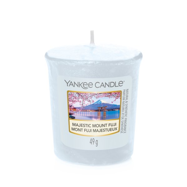 Yankee Candle Votivkerze MAJESTIC MOUNT FUJI  - Kerze mit Brenndauer bis zu 15 Stunden