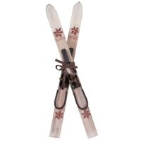 Deko Ski aus Holz natur 57 cm - Nostalgie Ski,...