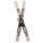 Deko Ski aus Holz natur 57 cm - Nostalgie Ski, Winterdeko, Deko Skihütte, Weihnachtsdeko