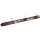 Garderobe Ski aus Holz mit 3 Haken 100 cm - Kleiderhaken, Nostalgie Ski, Winterdeko, Skihütte, Hakenleiste, Garderobenhaken, Wandgarderobe