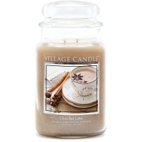 Village Candle Duftkerze im Glas (groß) Chai Tea Latte -...